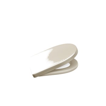 Крышка для унитаза ROCA Armani Island, Soft Close, 52,5×38,8 см, кофейный